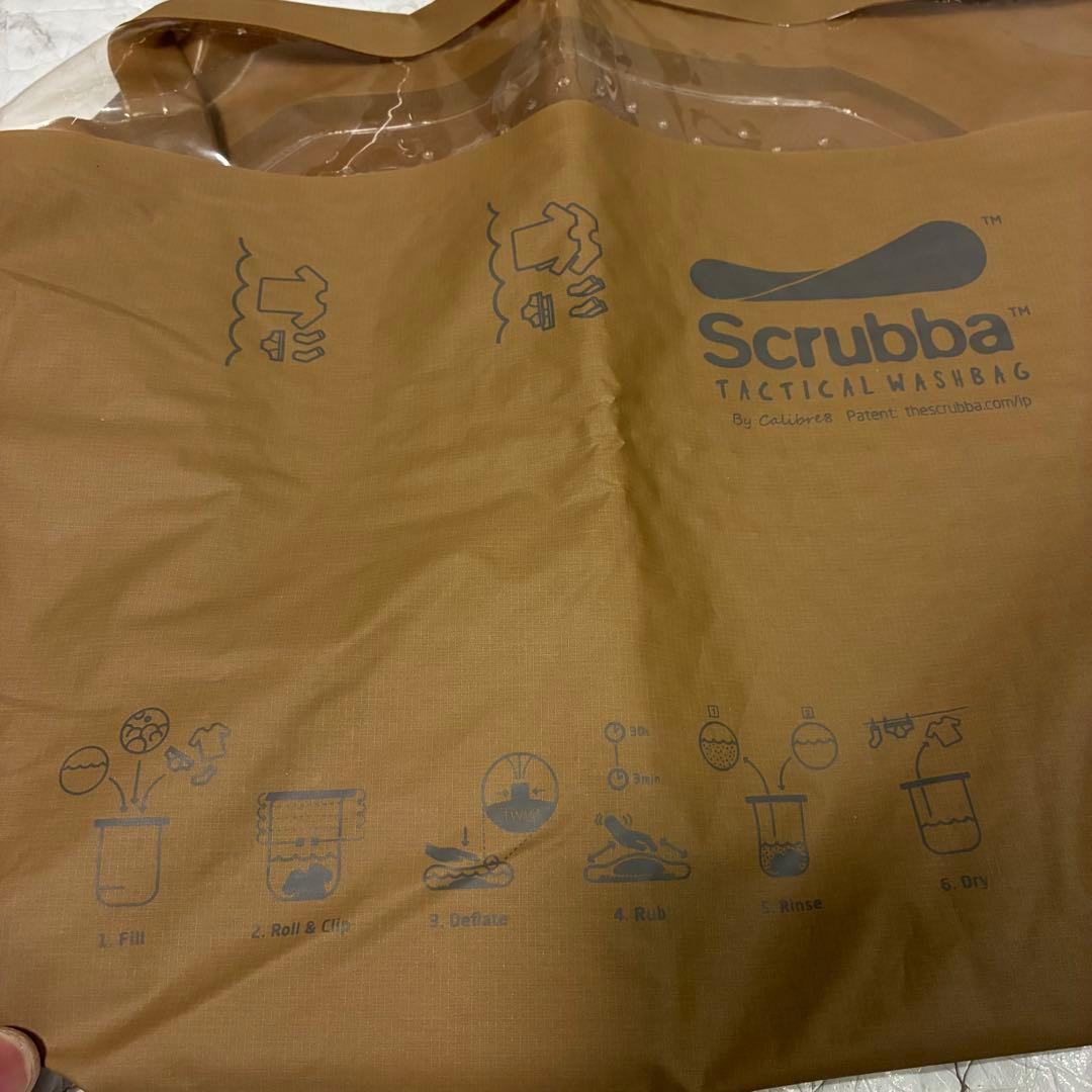 旅行用洗濯袋 Scrubba Washbag スクラバ ウォッシュバッグ