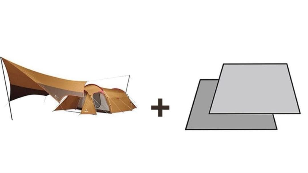 エントリーパックTTセット＆マット付き＆スノーピークペグ6本付き