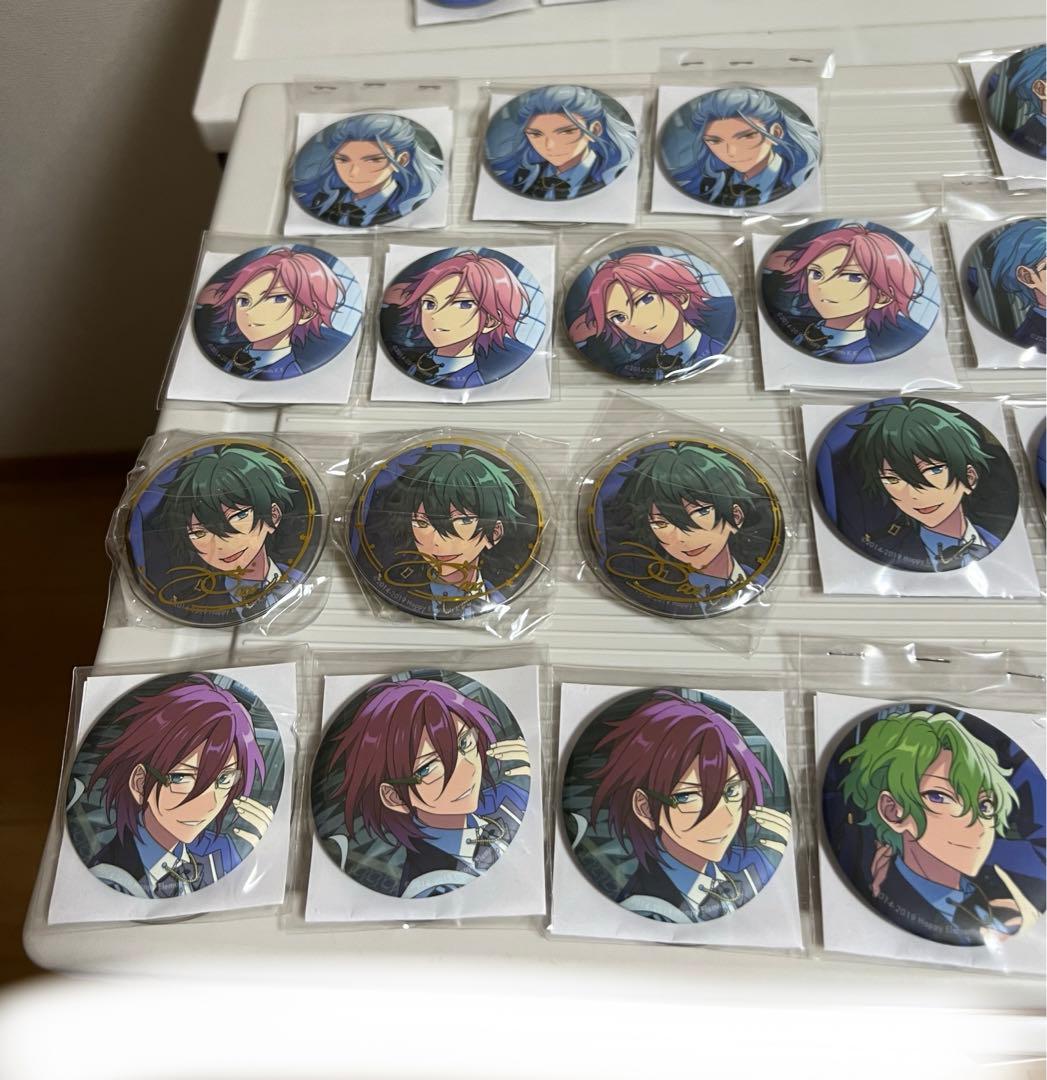 あんさんぶるスターズ！！ 5周年缶バッチ、三毛縞斑、巴日和、影片みか