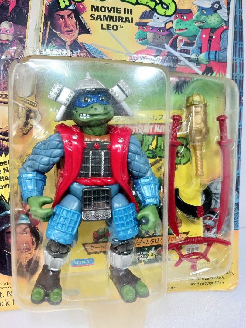 ニンジャタートルズ サムライレオナルド ミケランジェロ フィギュア