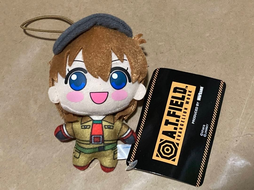 エヴァンゲリオン ぬいぐるみ　AT FIELD EVANGELION WORK