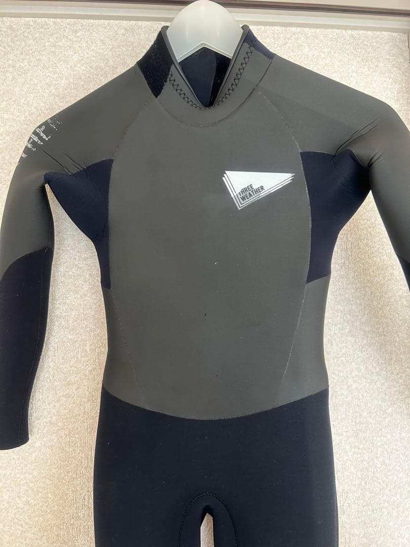 【値下げ】スリーウェザー　5/3mmセミドライ　キッズ