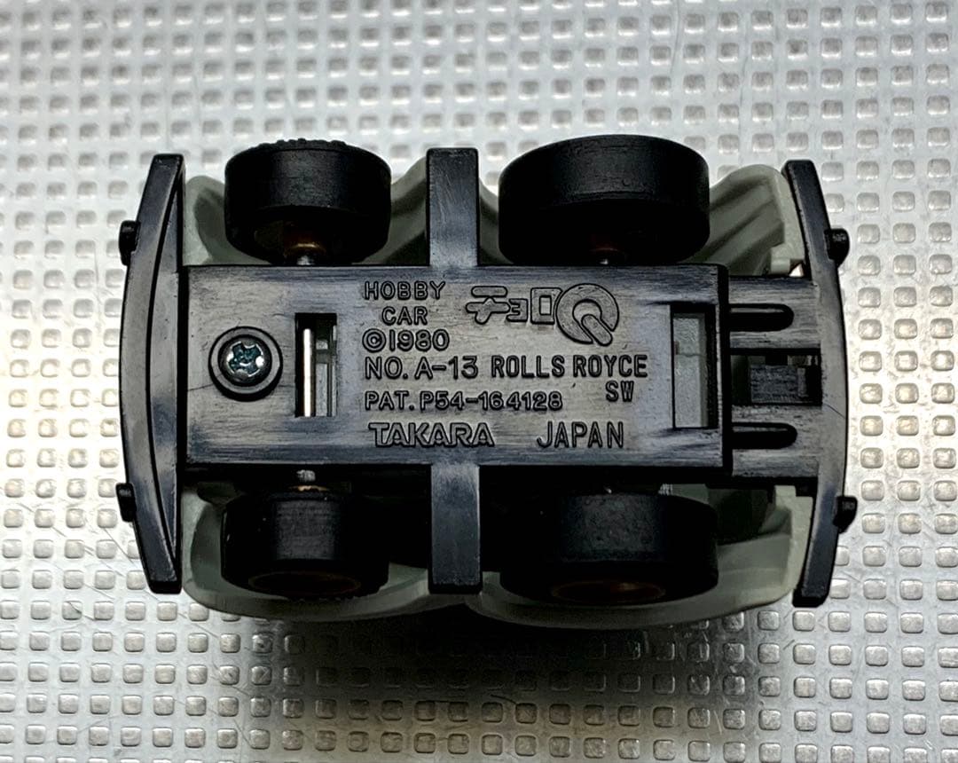 チョロQ A-13・ロールスロイス・初版・白・ホワイト・ファントムマスコット完品