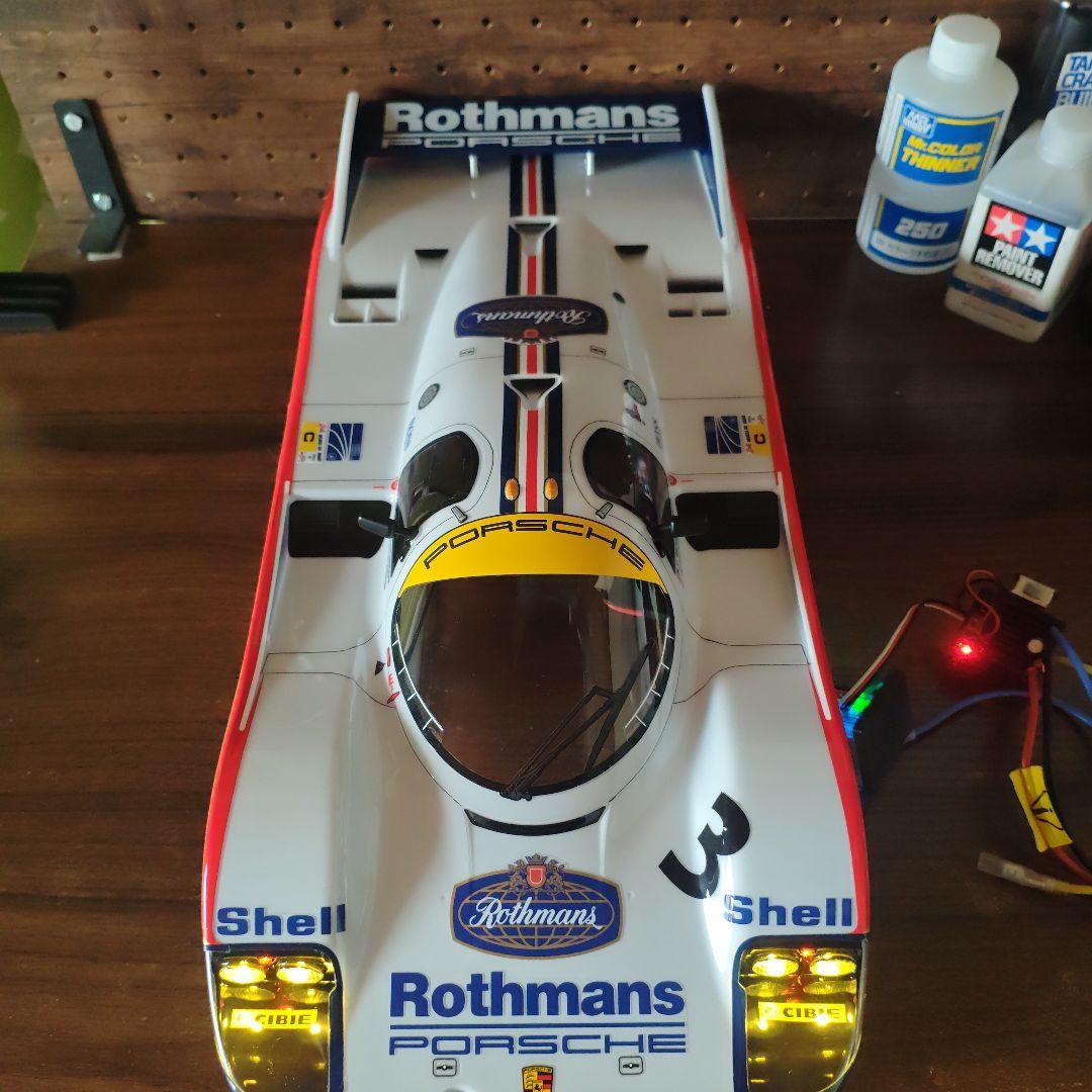 タミヤ　ポルシェ956 ボディ　Rothmans
