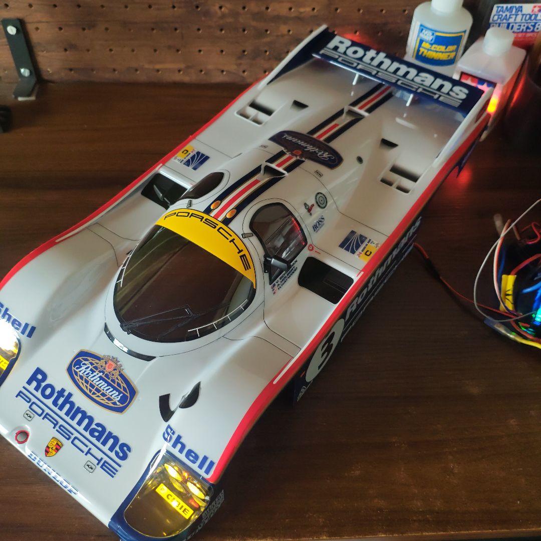 タミヤ　ポルシェ956 ボディ　Rothmans