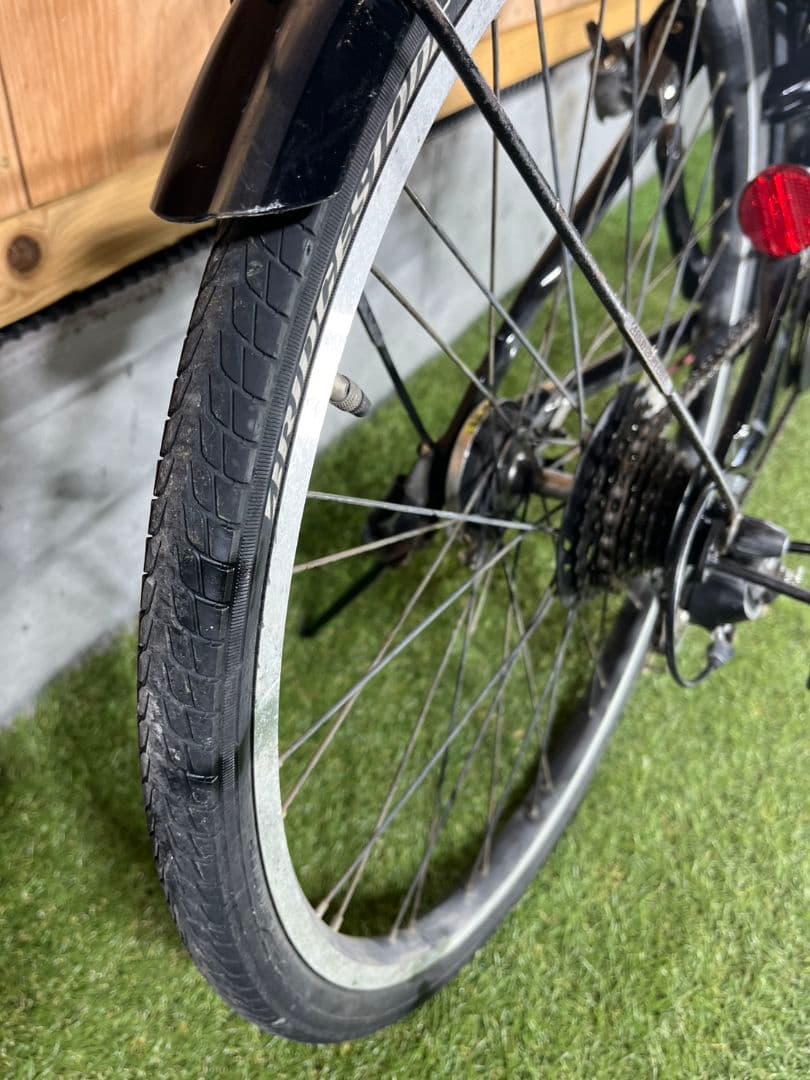 お引き取り限定 ブリヂストン 24インチ シュライン 外装7段ギア
