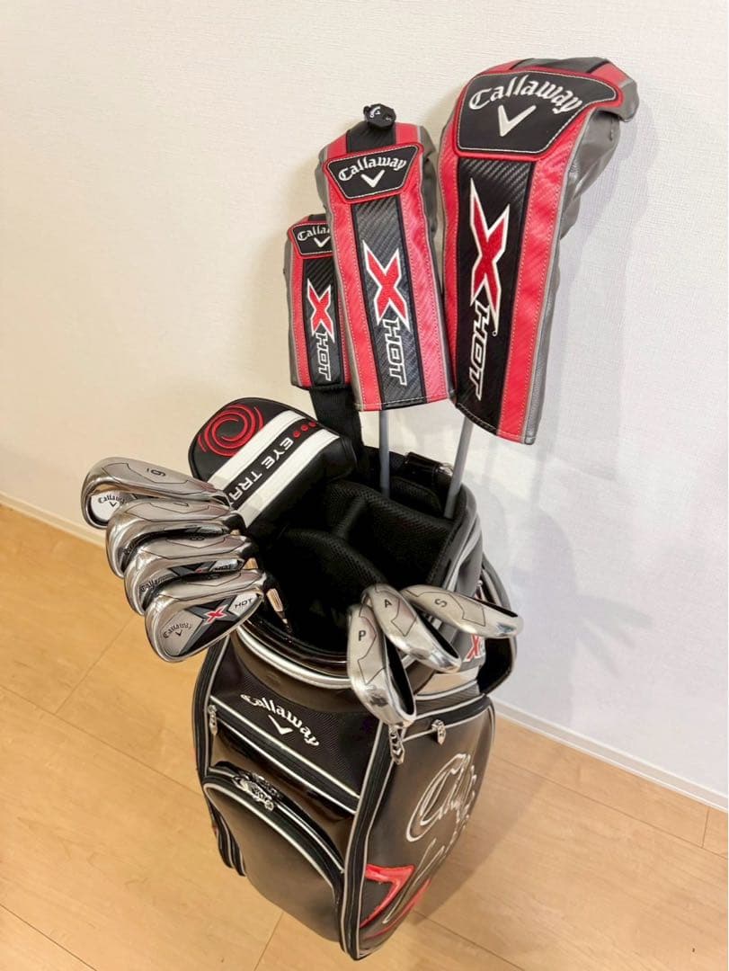 【kohhy】フルセット キャロウェイ X HOT メンズ 11本 S