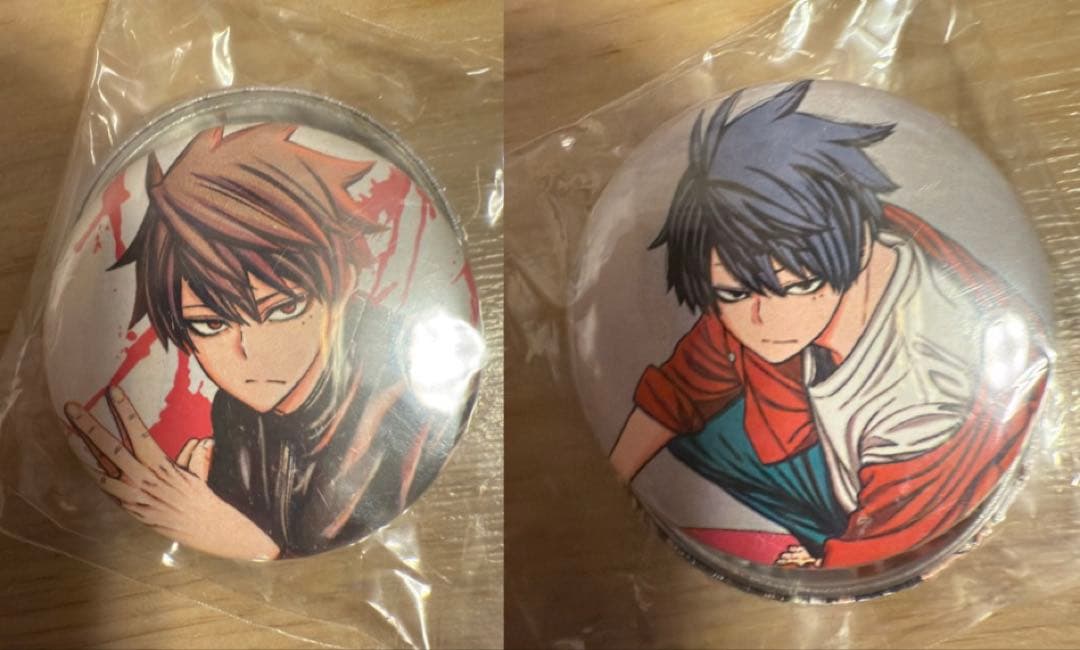 桃源暗鬼　一ノ瀬四季　缶バッチ　コミック特典　缶バッチ　2個セット　希少品