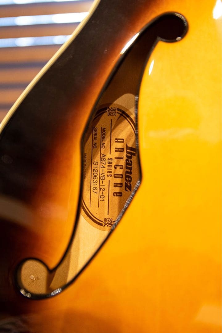 アイバニーズセミアコ　エレキギターアンプセット