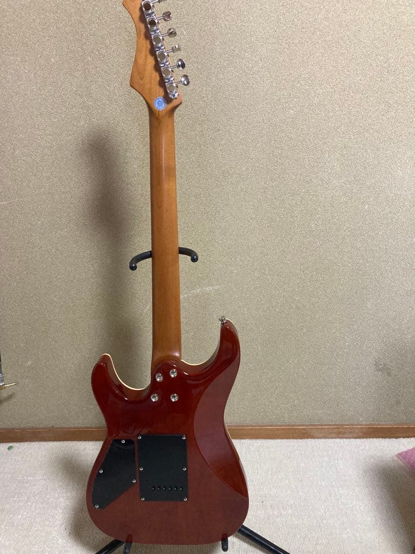 ギター BACCHUS IMP24 FMH-RSM/M N-BR-B