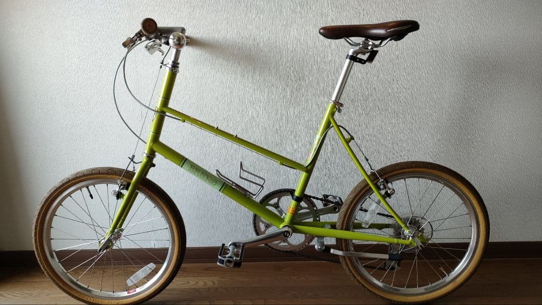 岩手県引き取り限定 ブルーノ ミキスト 8速 ミニベロ 小径車 状態良好