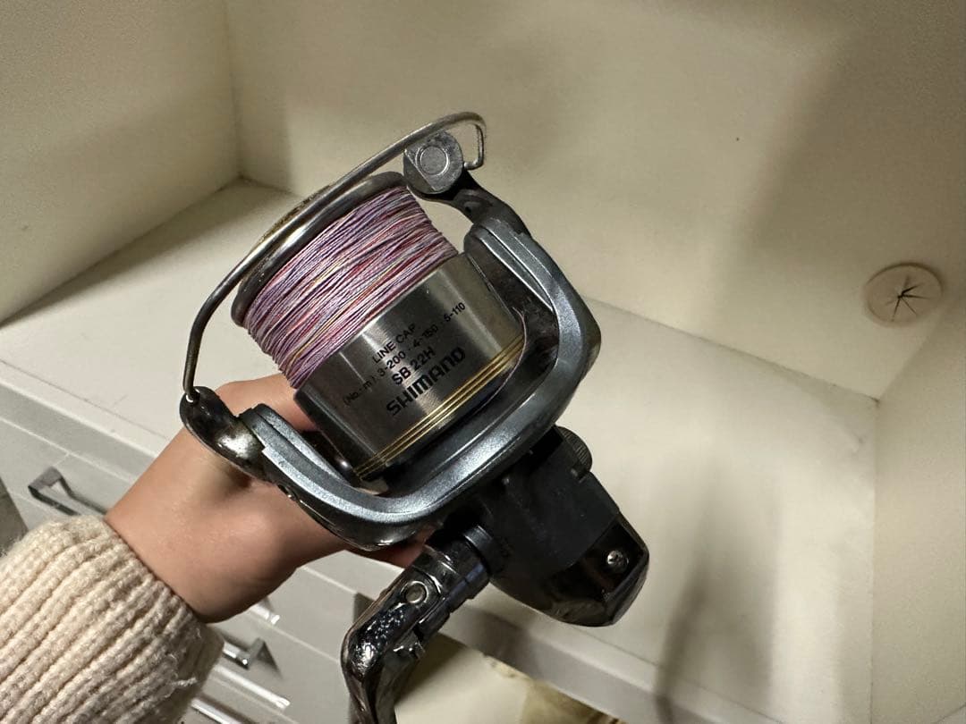 SHIMANO スピニングリール ピンクライン