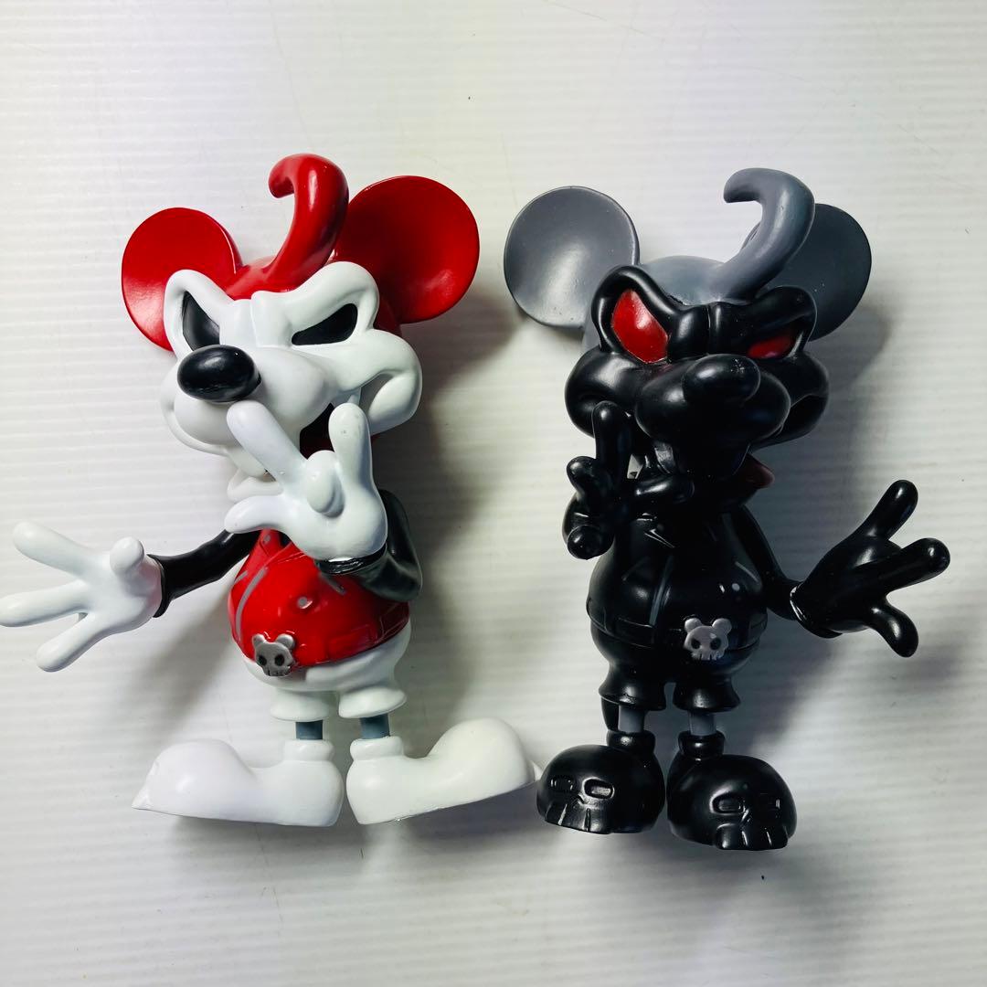 激レア 箱付き デビルマウス＆デビルダック ソフビフィギュア 4種セット