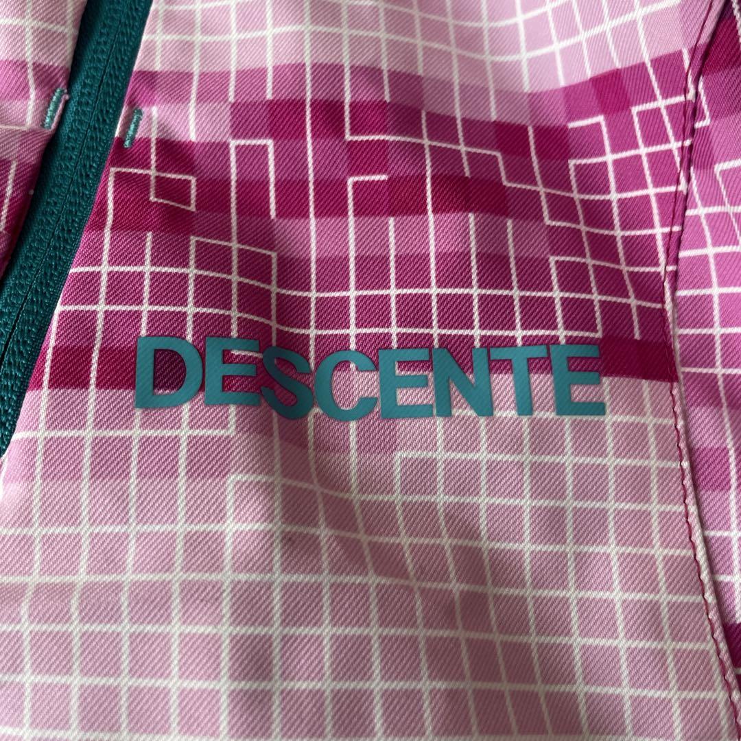 デサントDESCENTEスキーウェア　上下セット　デモチーム　中古　サイズS