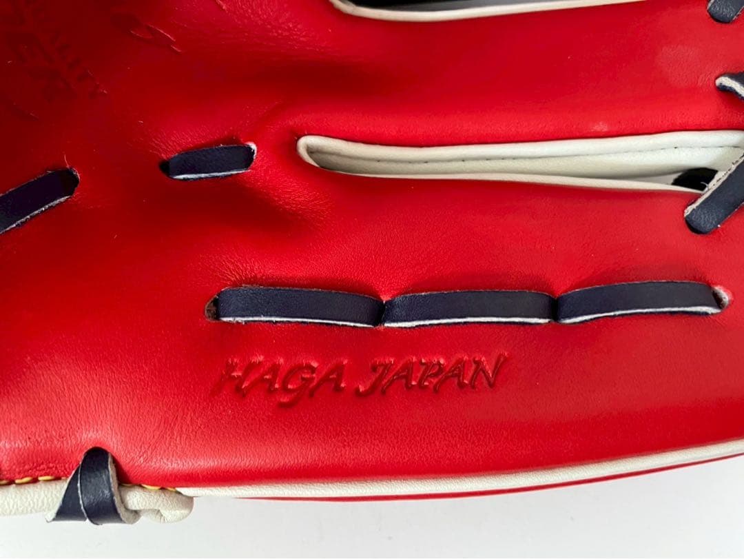 ミズノプロ　軟式　日本製　耕作　内野　HAGA グローブ　オーダー 野球　坂本型