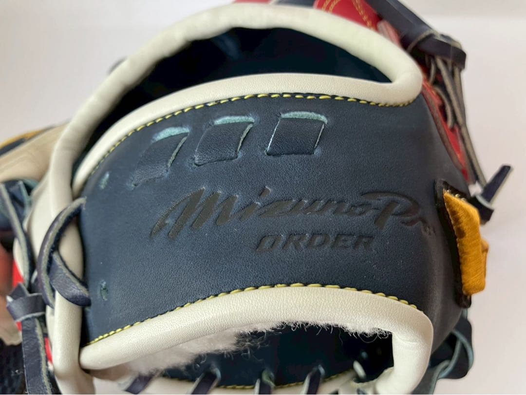 ミズノプロ　軟式　日本製　耕作　内野　HAGA グローブ　オーダー 野球　坂本型