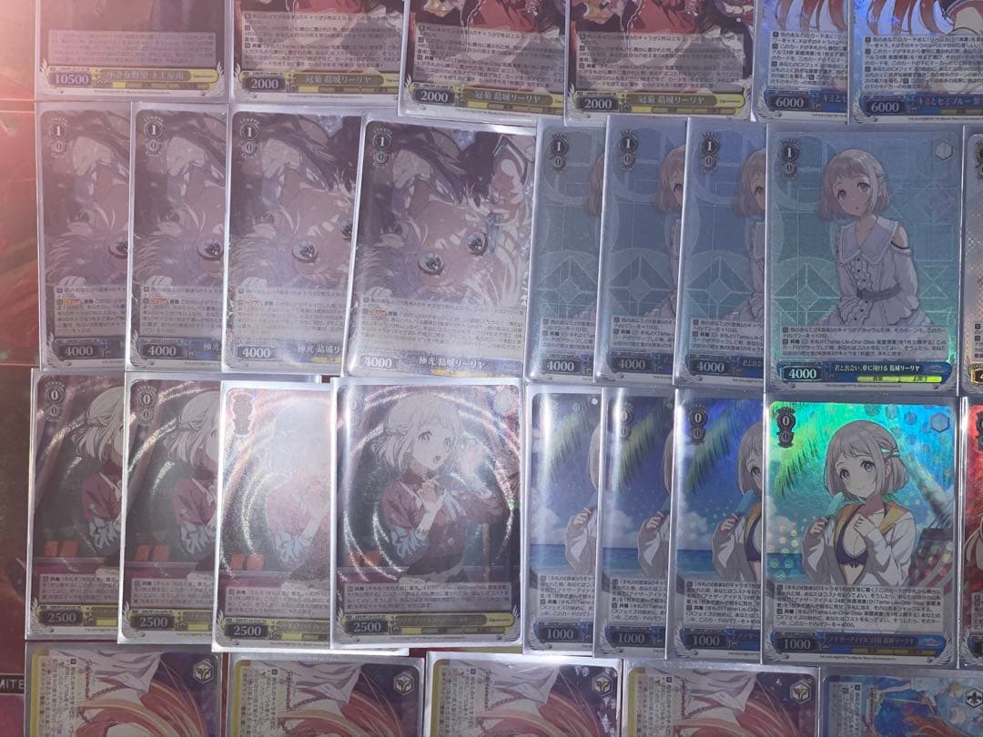 ヴァイス 学園アイドルマスター 学マス　SR デッキ　リーリヤ　清夏　門枝