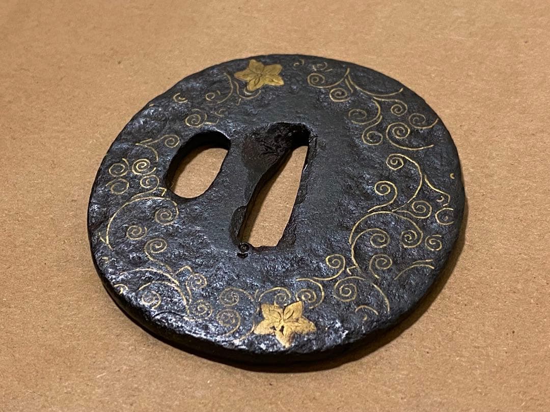 刀装具　鉄鍔　鐔　① 武具　刀