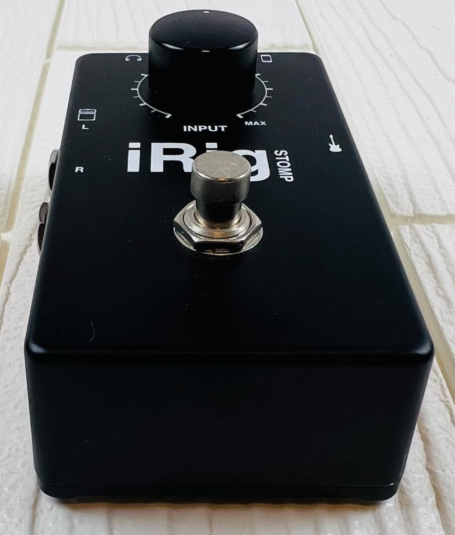 中古美品 iRig Stomp ペダルタイプ ギターインターフェース iOS対応