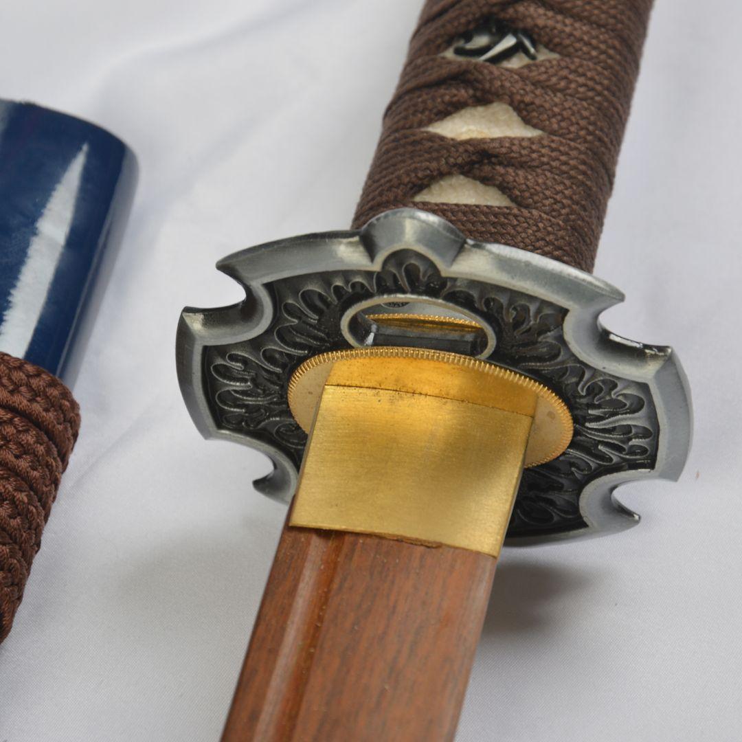 日本刀　模造刀　木製刀　06　硬木製　居合練習　コスプレ用　刀剣拵