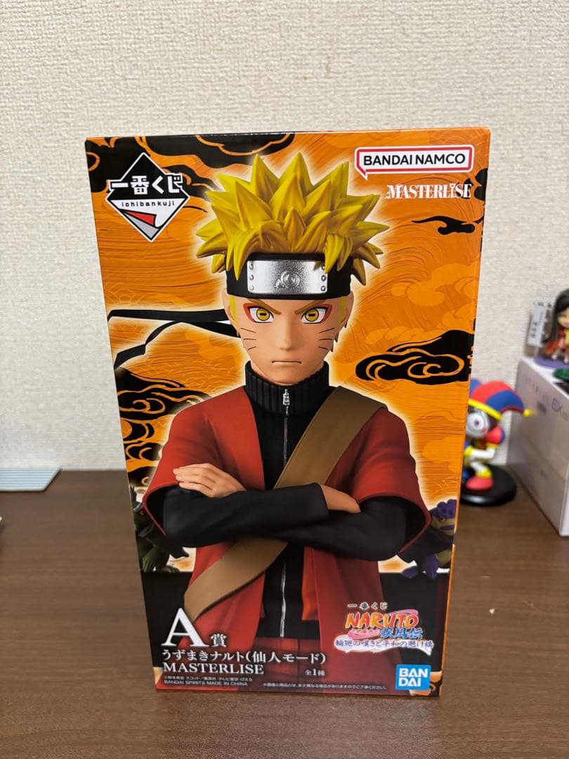 ナルト　一番くじ　A賞　うずまきナルト　フィギュア　仙人モード