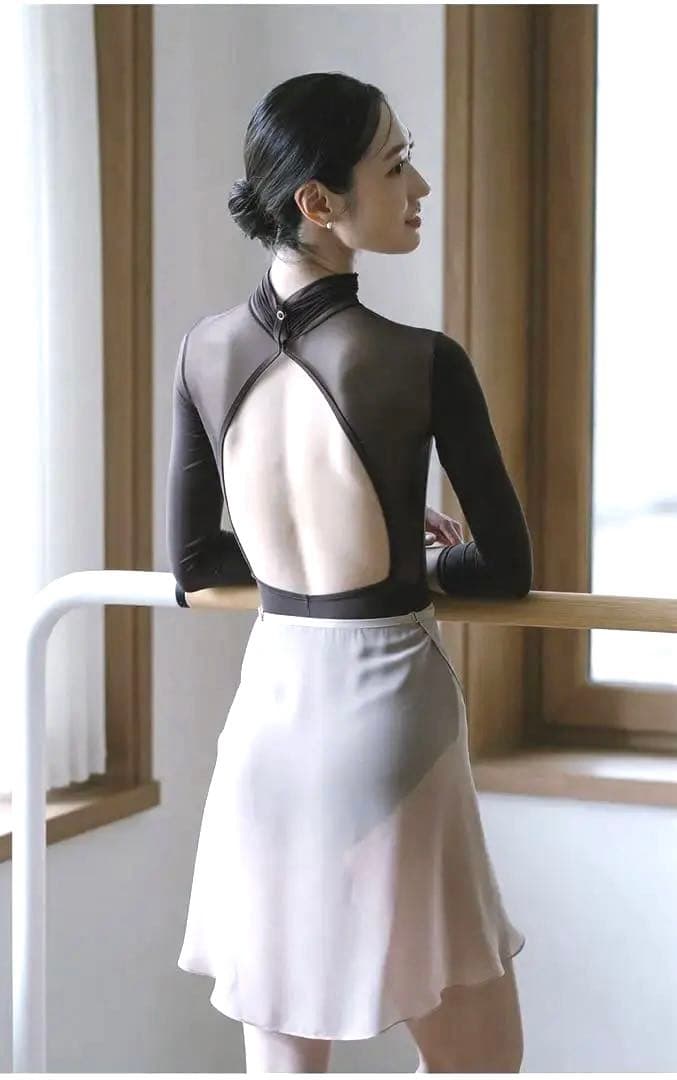 BYPLIE バイプリエ レオタード 黒 L