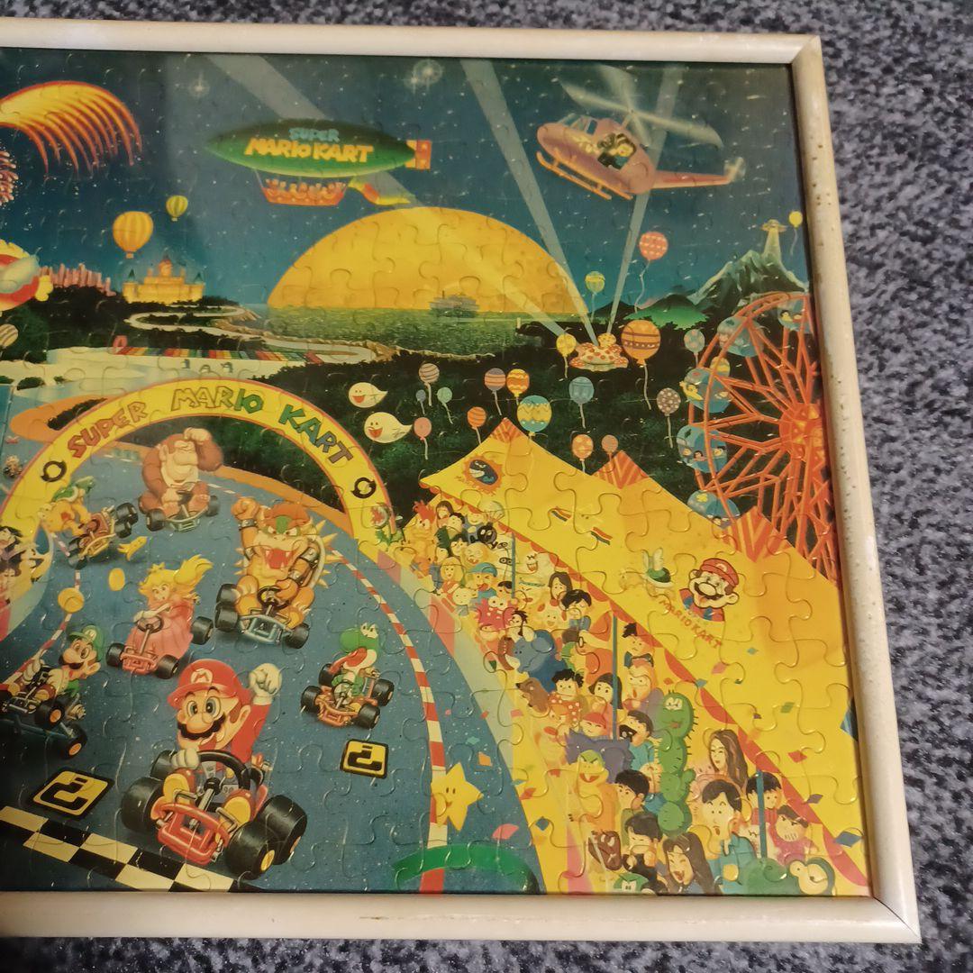 30年前　Nintendo マリオカート　パズル　ジグソーパズル