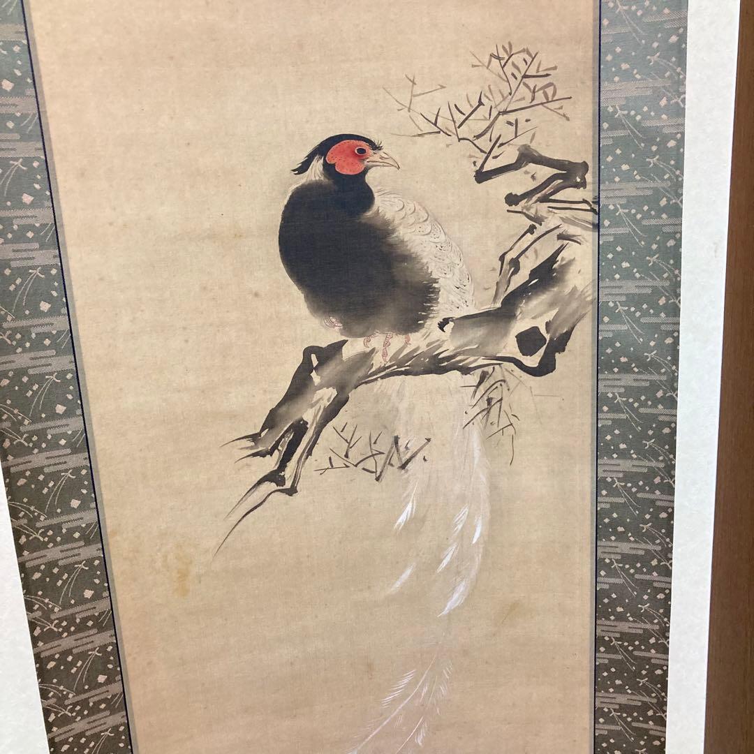 掛軸　3本セット　木箱入り　狩野友益　コレクション　アンティーク　まとめ売り