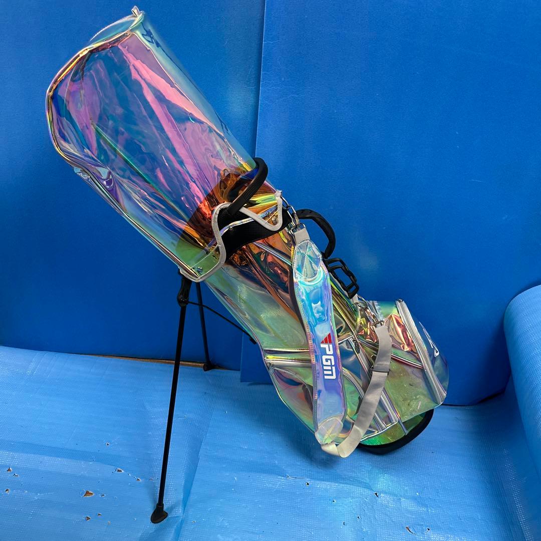 PGMスケルトンオーロラ・キャディーバッグスラウンド未使用品値下げ中