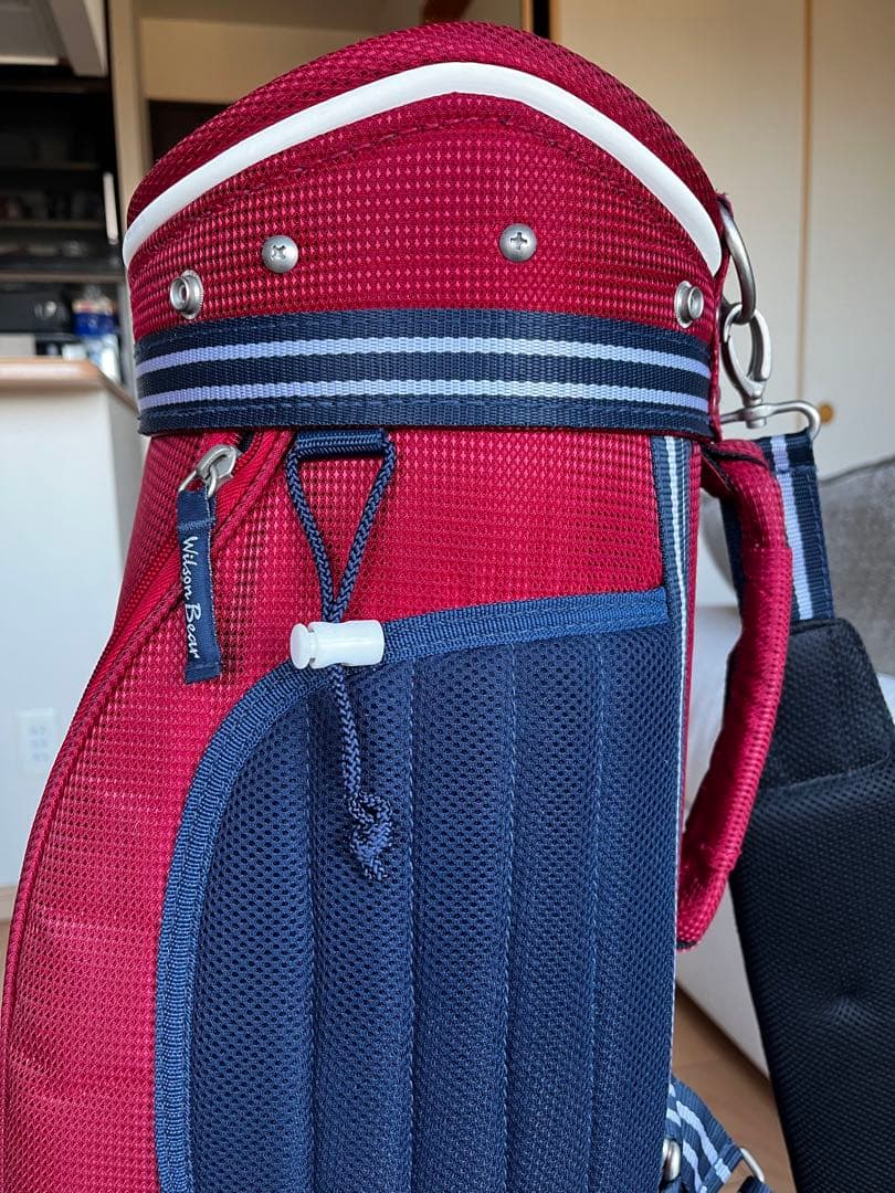 良品ウィルソンベア　WILSON BEAR レディース　軽量　キャディバッグ