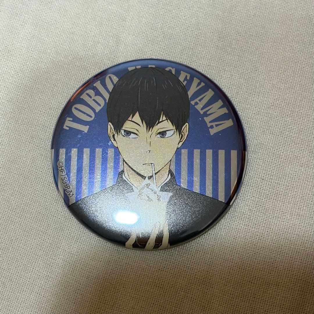 ハイキュー 影山飛雄 ナンジャタウン 缶バッジ メタル缶バッジ