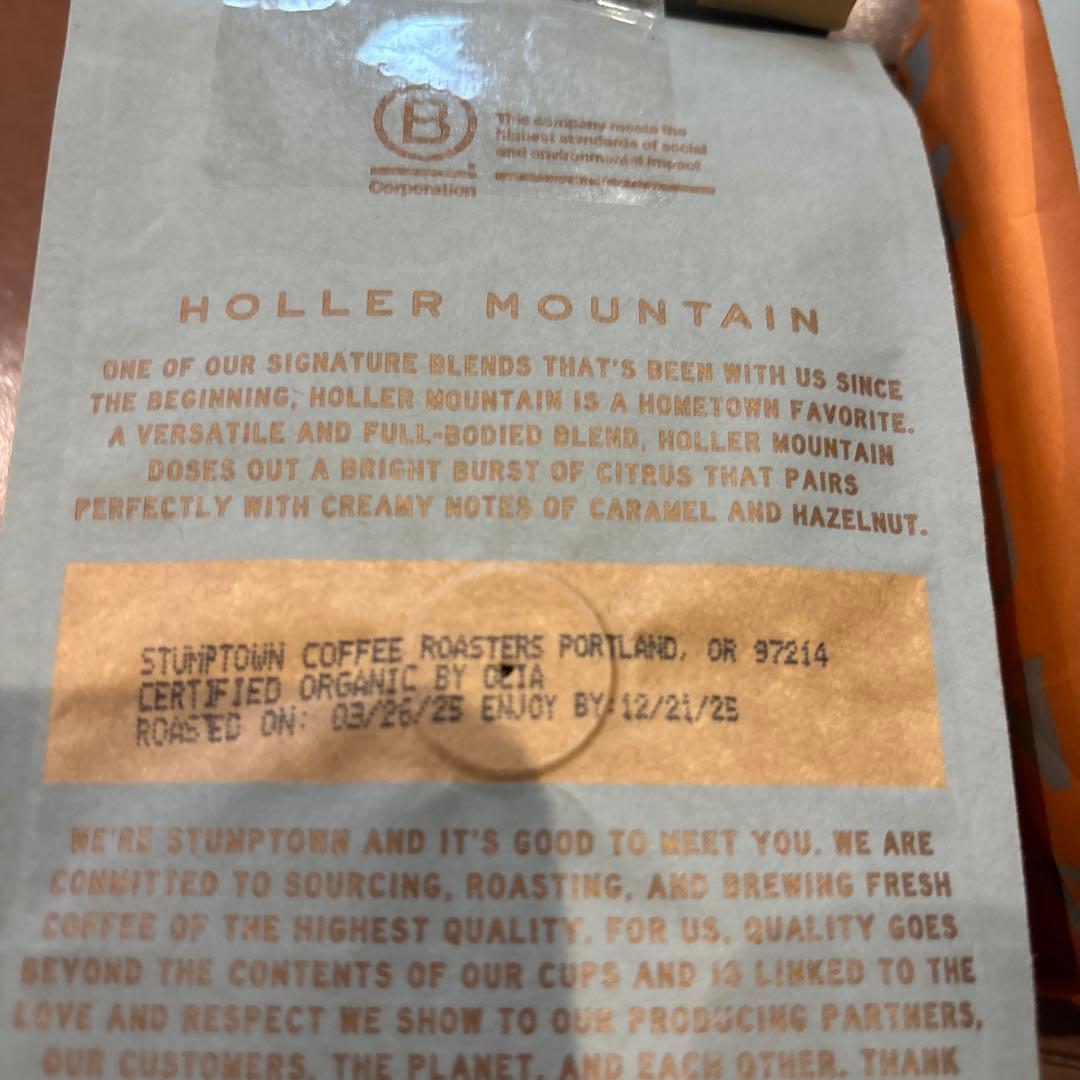 STUMPTOWN Holler Mtn. グラウンドコーヒー 340g 2個