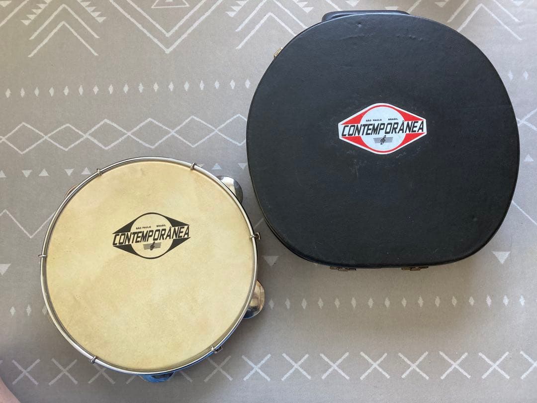 【匿名配送】CONTEMPORANEA・パンデイロ・27cm・ハードケース付