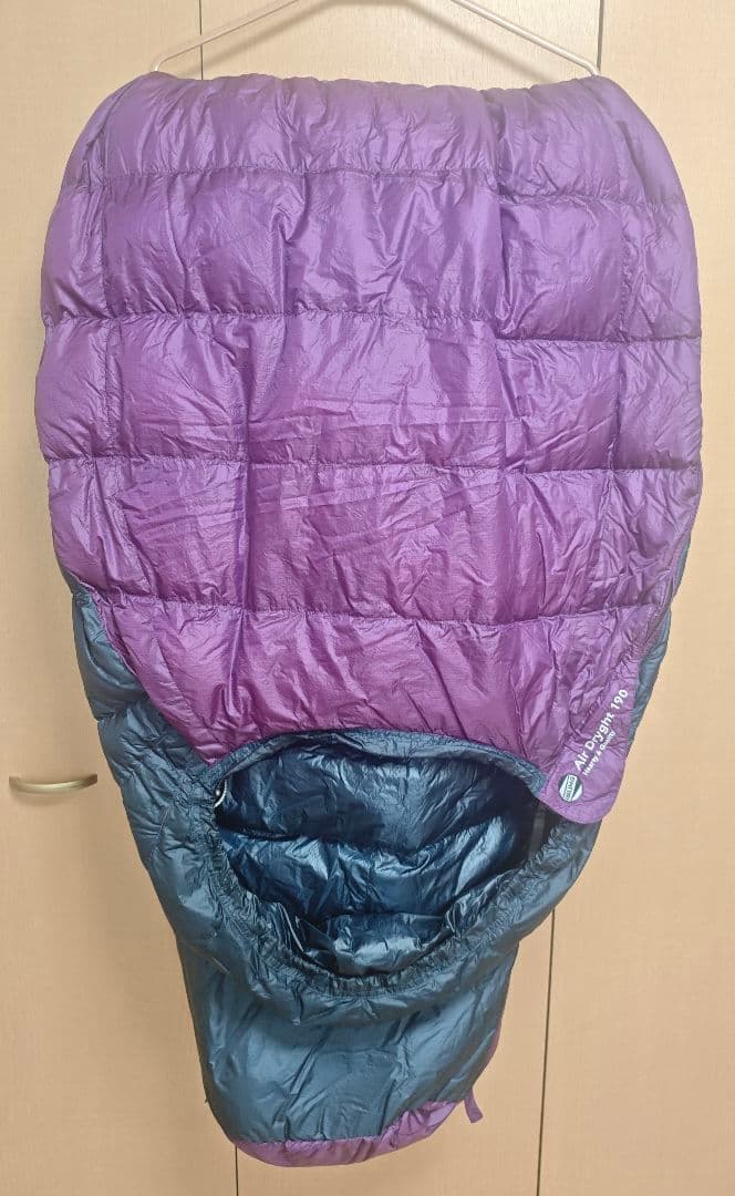 ISUKA エアドライト 190 ダウンシュラフ 中古