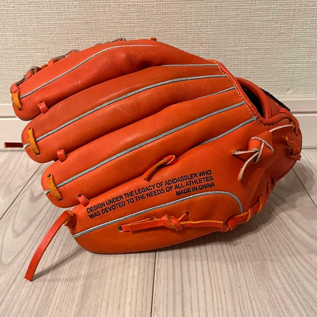 美品 アディダス メジャーパフォーマンス 軟式 内野手用 グローブ 未型付け