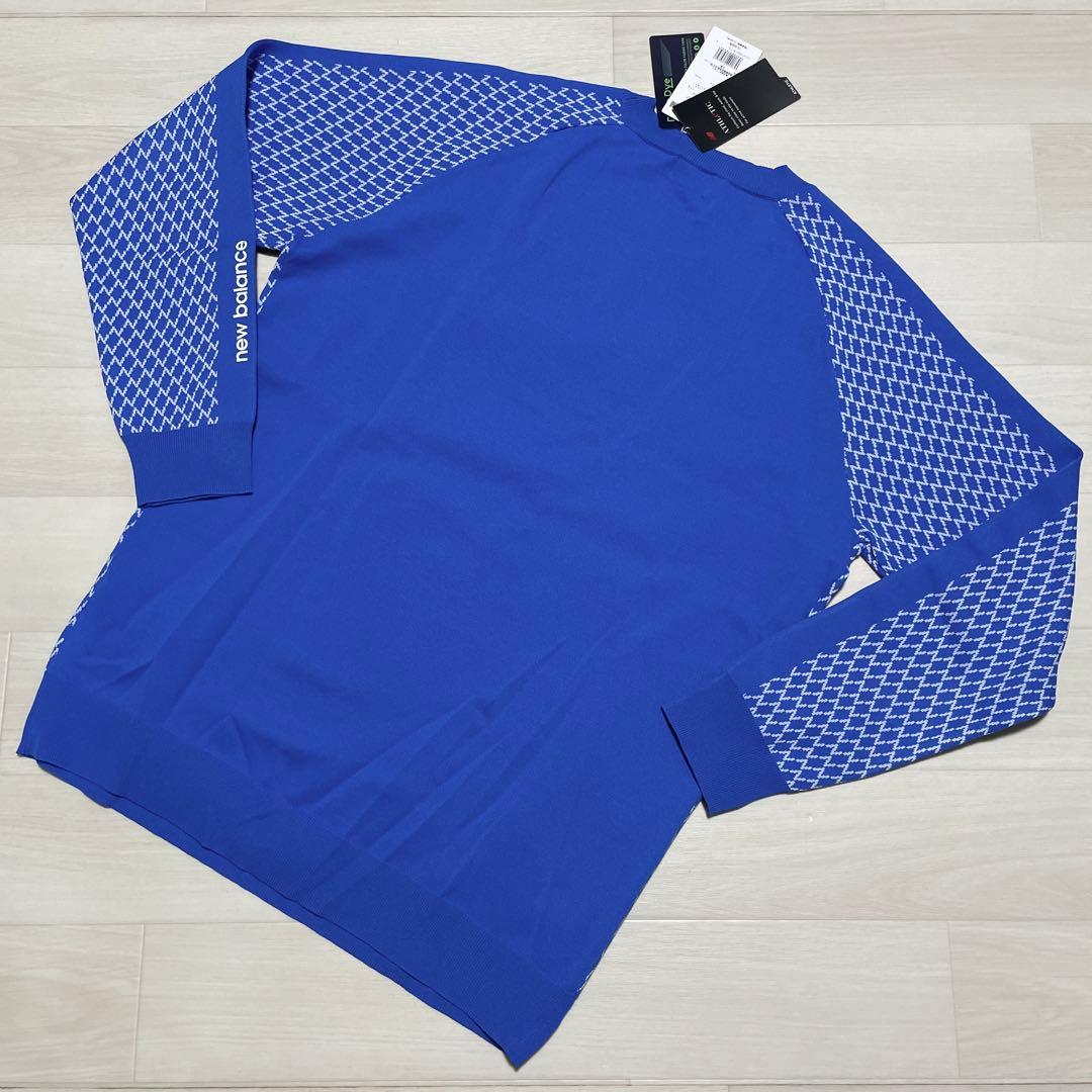 ニューバランス ゴルフ 長袖 クルーネック ニット トップス ゴルフウェア