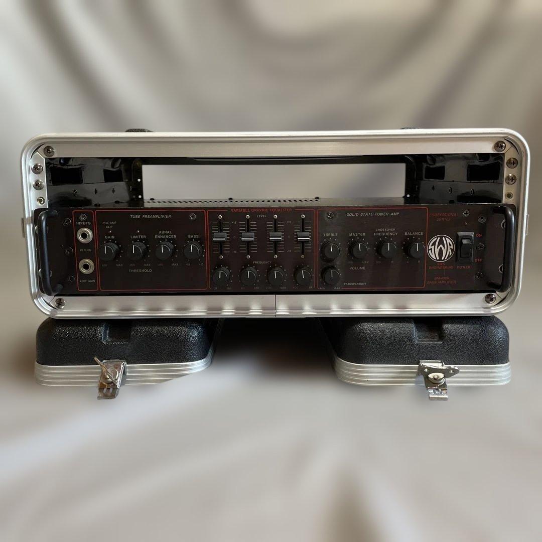 SWR SM-400S ベースアンプ　3Uラックケース