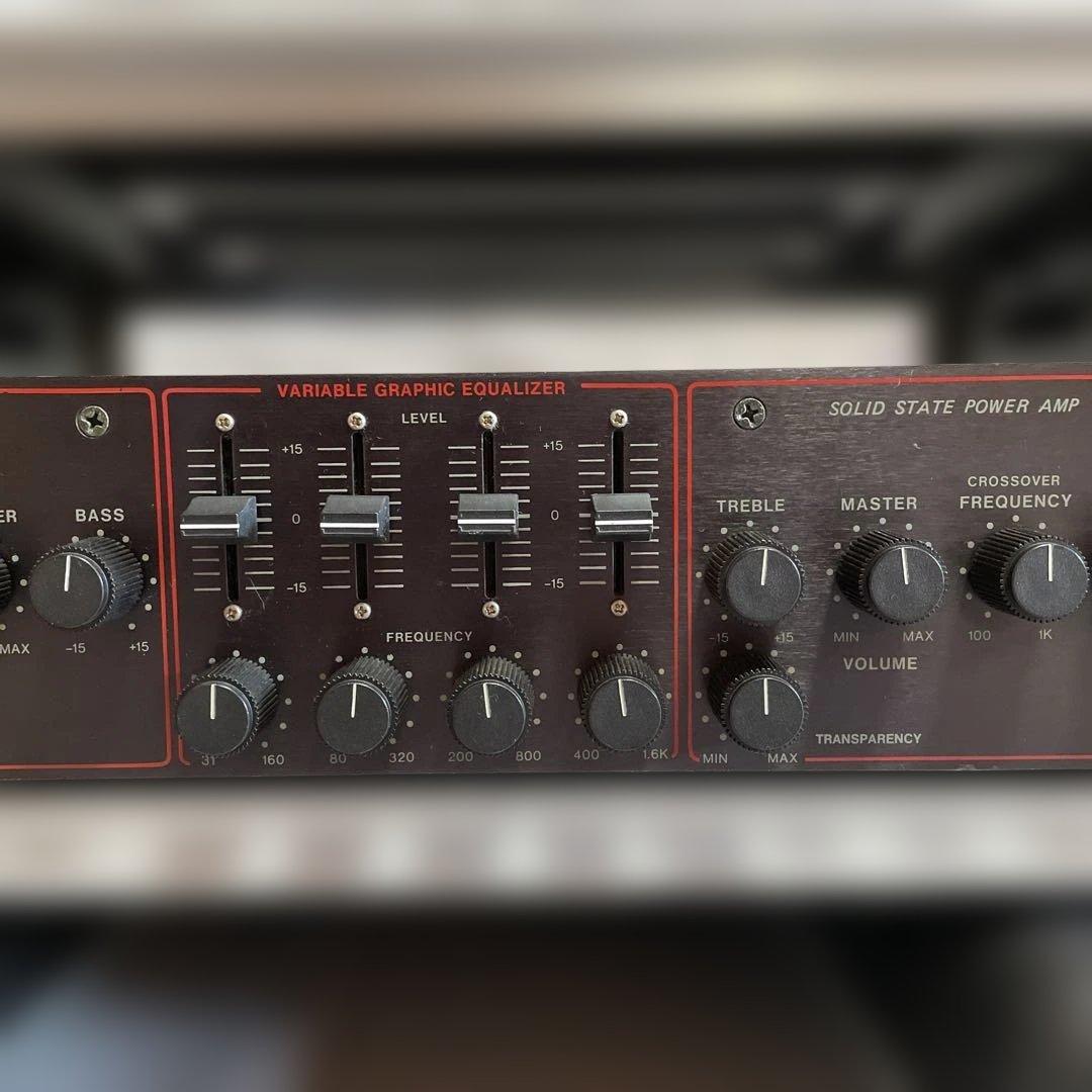 SWR SM-400S ベースアンプ　3Uラックケース