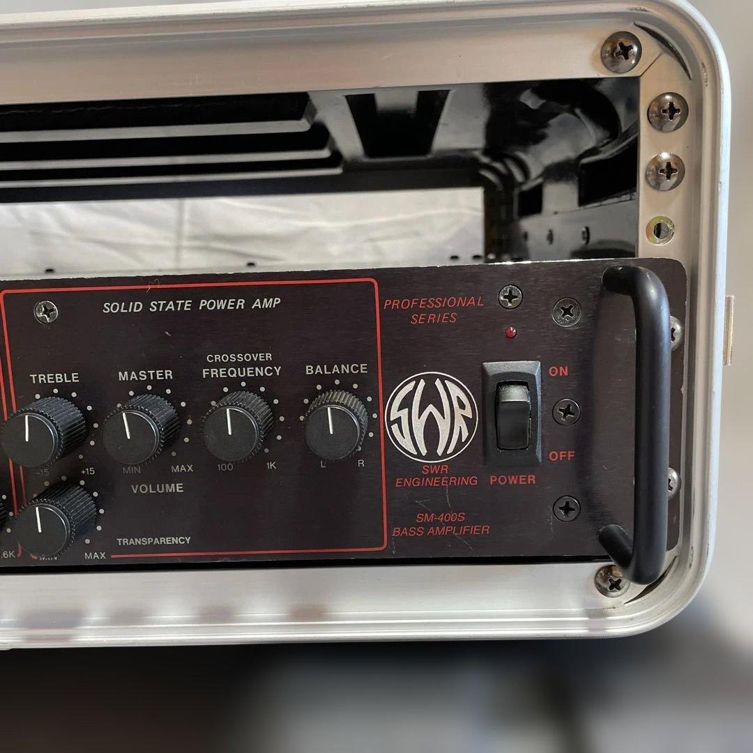 SWR SM-400S ベースアンプ　3Uラックケース