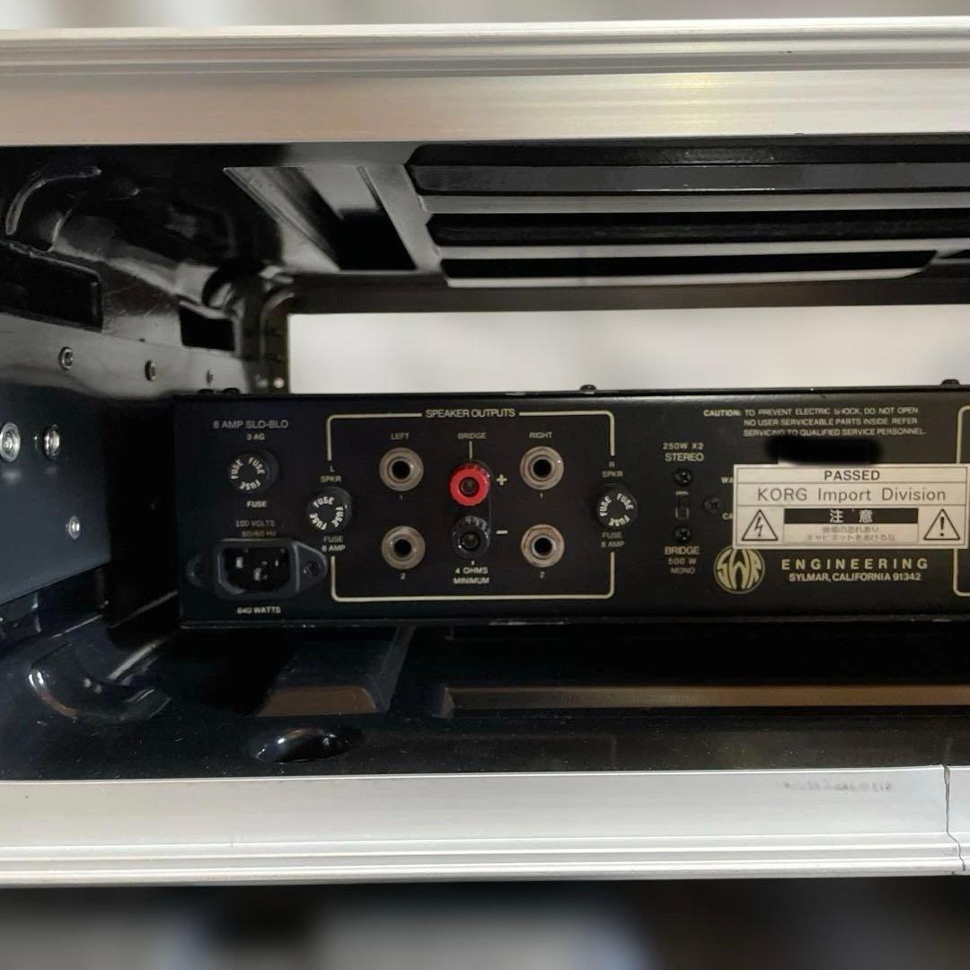 SWR SM-400S ベースアンプ　3Uラックケース