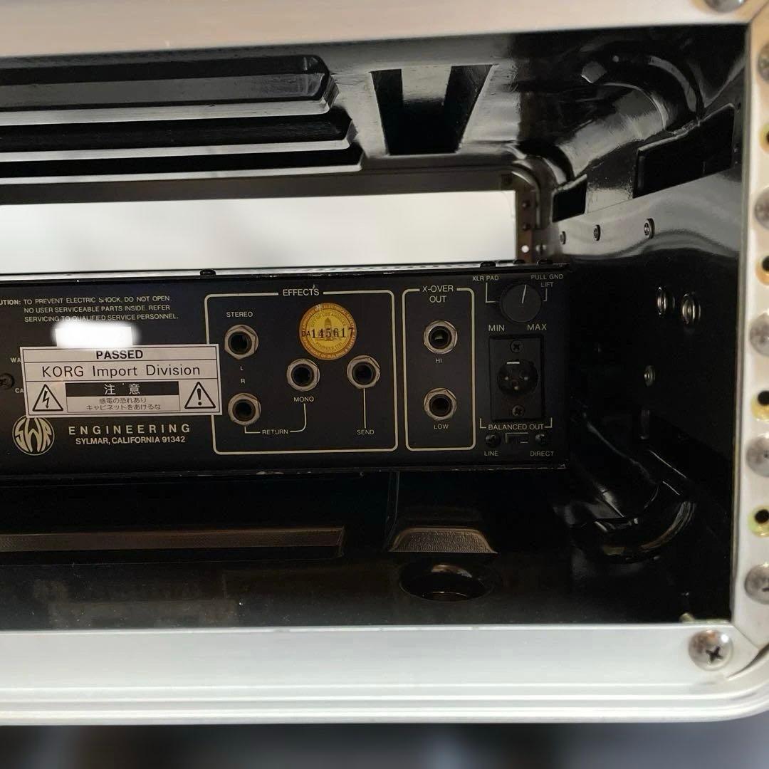 SWR SM-400S ベースアンプ　3Uラックケース