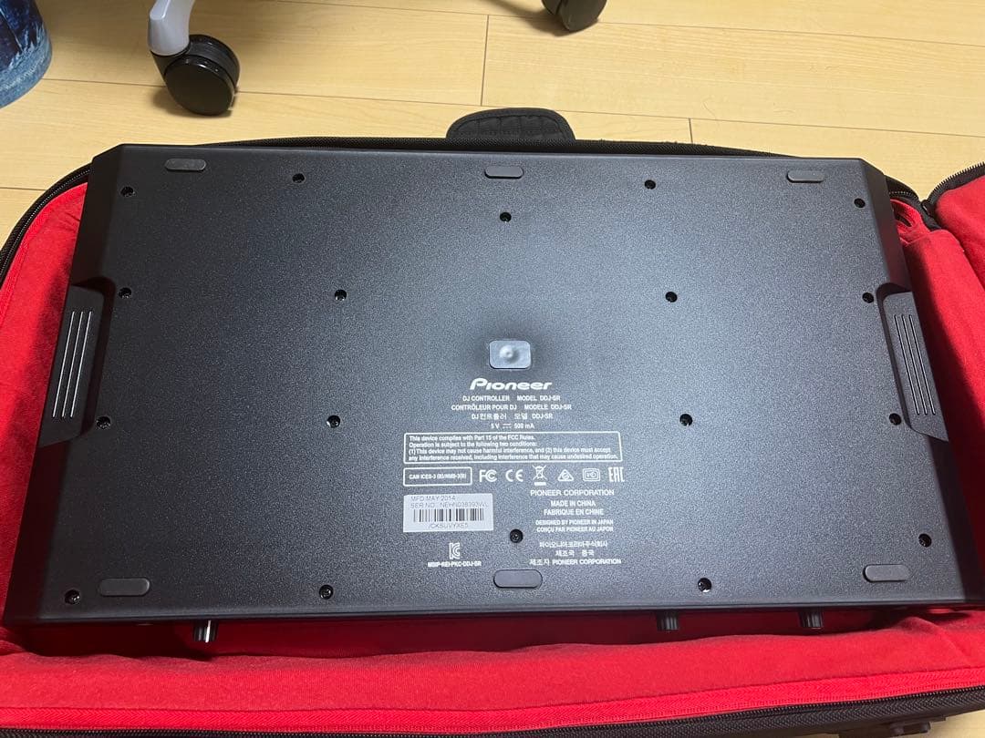 Pioneer DDJ-SR カバーとバッグ付き