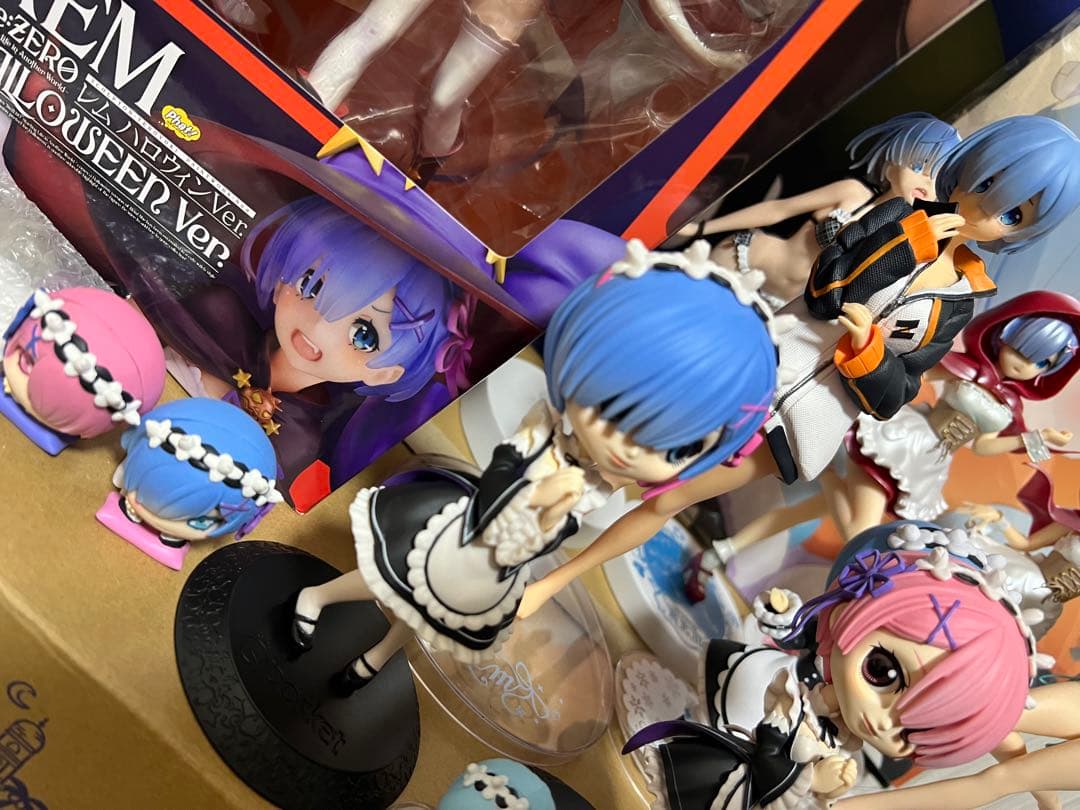 【バラ売り可能】 リゼロ　まとめ売り　フィギュア　ハロウィン　レム