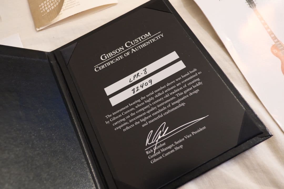 ギター Gibson Custom Shop 1958 Les Paul VOS