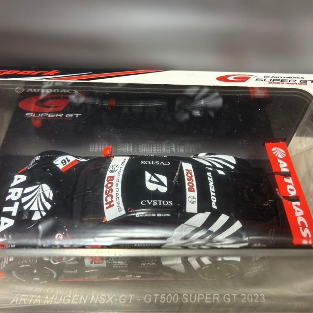 ミニカー ARTA MUGEN NSX-GT GT500 SUPER GT 2023
