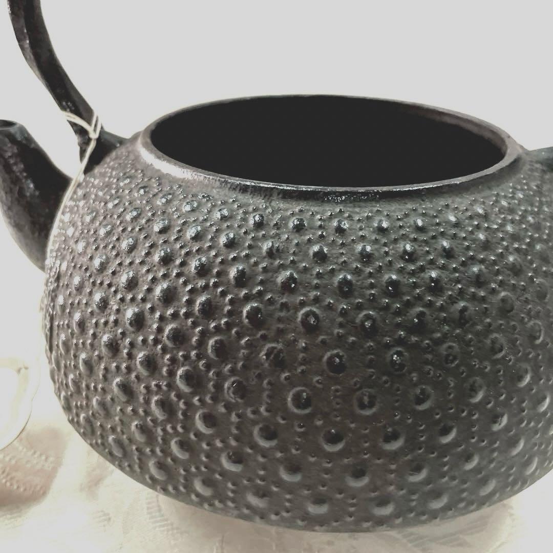 お値下鉄瓶、岩鋳、南部鉄器、鉄鍋、やかん、昭和、レトロ、未使用、日本製、大型