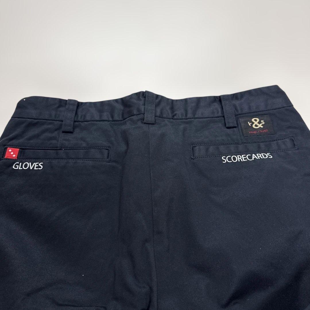 【新品】ラフアンドスウェル　Rough&Swell綿パンツ（L、ネイビー）