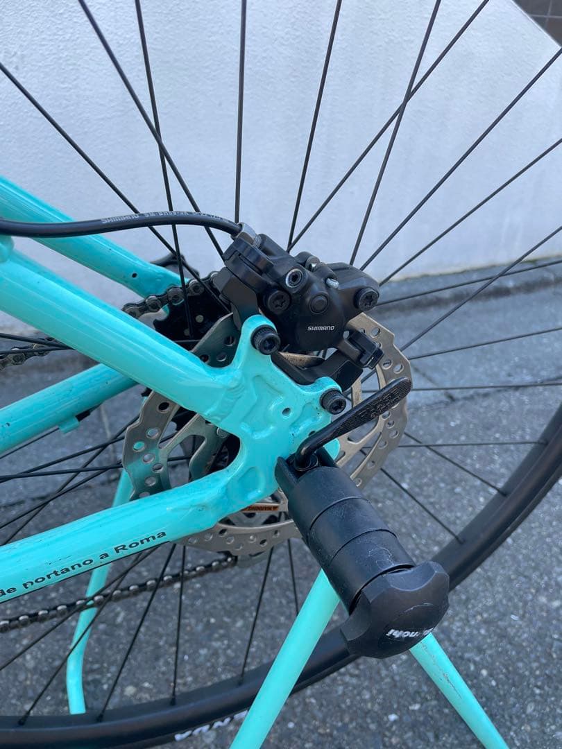 最終値下げ　Bianchi ROMA3 50サイズ　ディスクブレーキ　ライト付