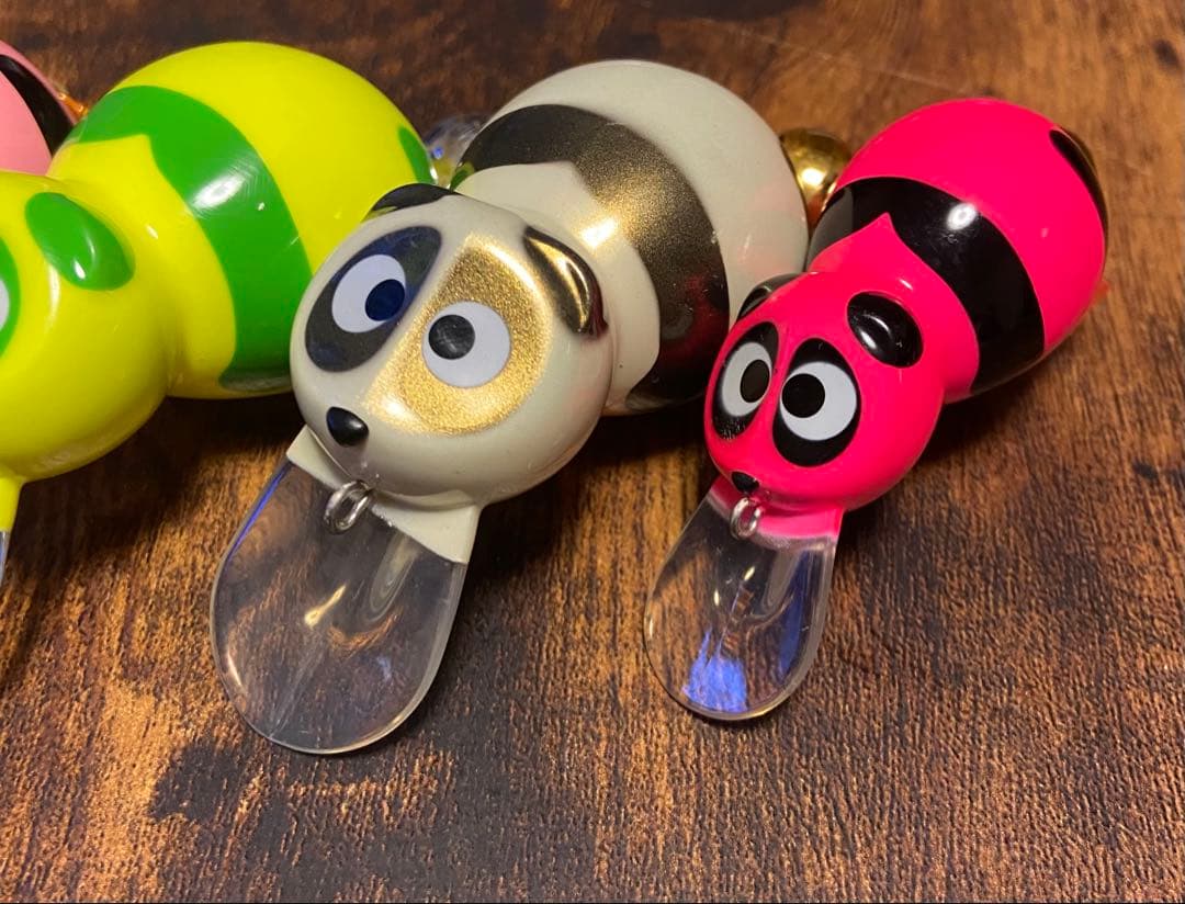 ズイール　ピンクのパンダ　5個セット