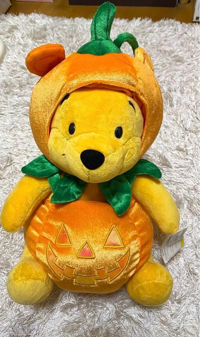 値下げ‼️★限定商品★くまのプーさん ぬいぐるみ ハロウィン　小熊维尼